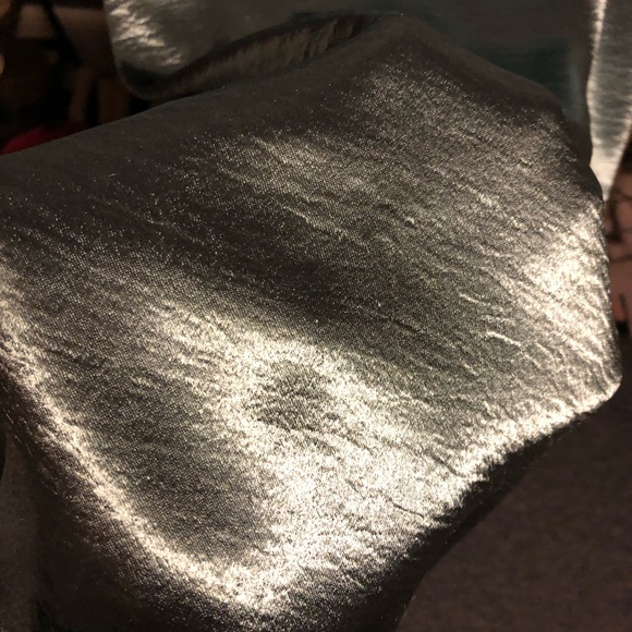 Blue metallic slip dress! - Picture 5 of 5